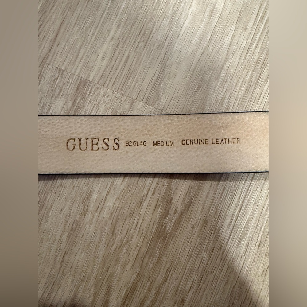 GUESS Belt with Silver Buckle - Picture 5 of 5